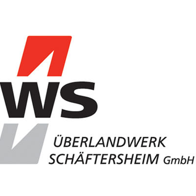 Das Bild zeigt das Label der &Uuml;berlandwerk Sch&auml;ftersheim GmbH & Co. KG.